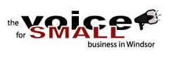 SBAP Logo: the voice for small business in Windsor