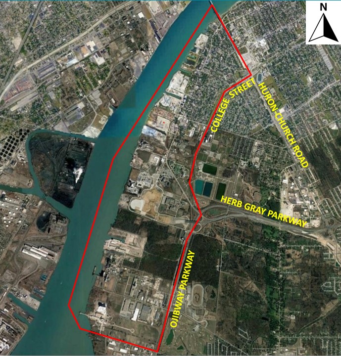 Project Location Map, as detailed above