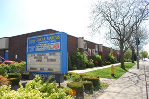 Gino and Liz Marcus Community Complex entrance