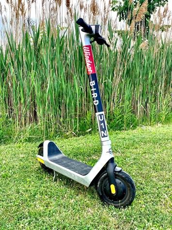 Bird e-scooter website