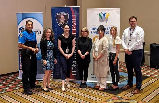 SSNAPP representatives gathered with Crisis and Trauma Training Resource Institute instructor at event