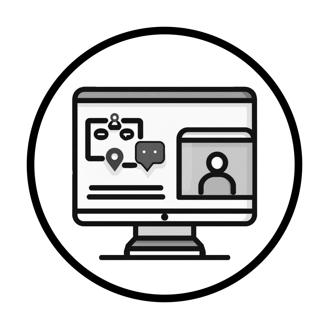 Network icon representing a link to Let's Talk Windsor