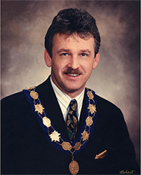 Portrait of Michael D. Hurst, Mayor 1992 to 2003