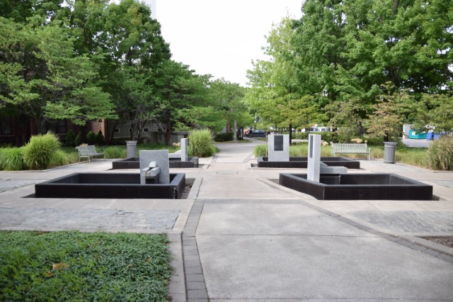 City Hall Square Fountains