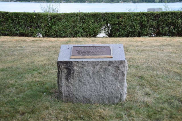 Fleming Channel Plaque