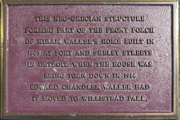 Hiram Walker's Front Porch