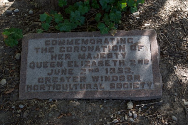 Queen Elizabeth II Dedicated Tree