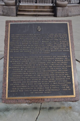 The Essex County War Memorial