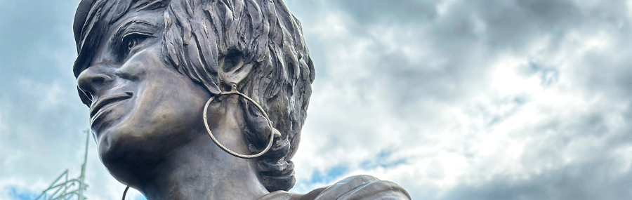 Statue of Rosalie Trombley