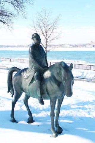 Business Man on a Horse - William McElcheran