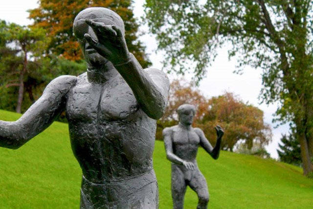 Flying Men - Dame Elizabeth Frink Flying Men - Dame Elizabeth Frink