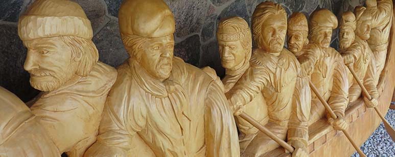 Voyageur Canoe - Ralph Ireland