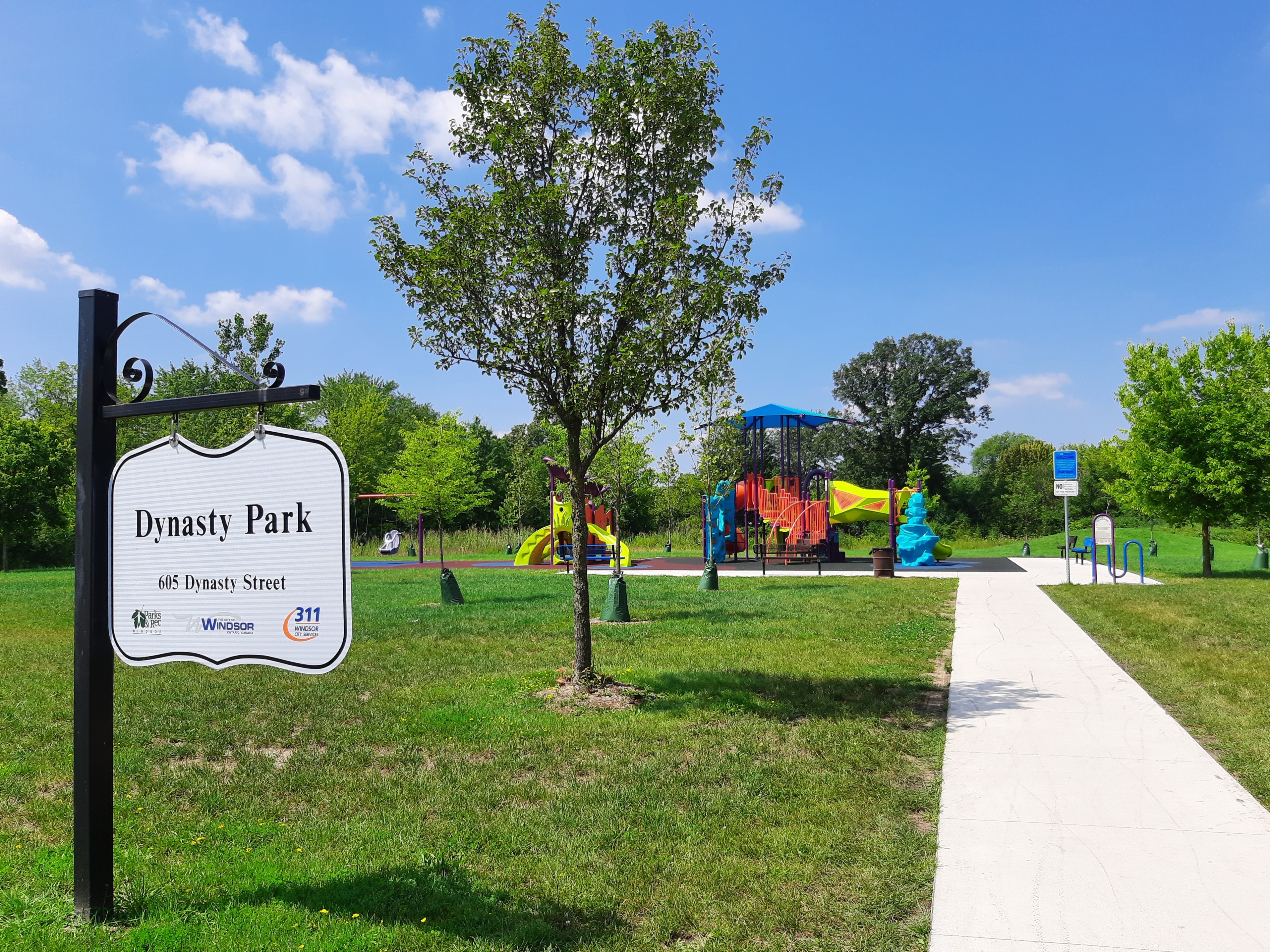 Dynasty Park Frontal View