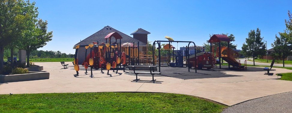 Captain John Wilson Park firefighter themed playground
