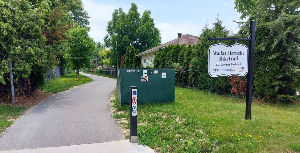 Walker Homesite Biketrail Park trail