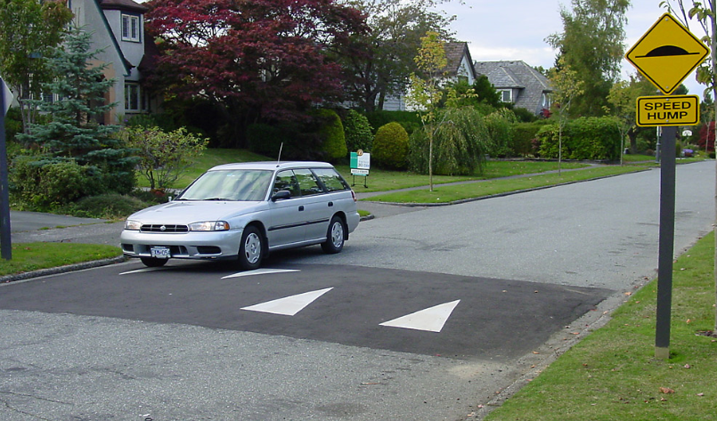Photo Above: Speed Hump