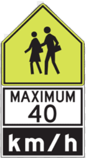 School Zone Sign