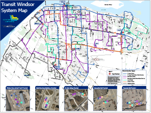 Transit Windsor System Map