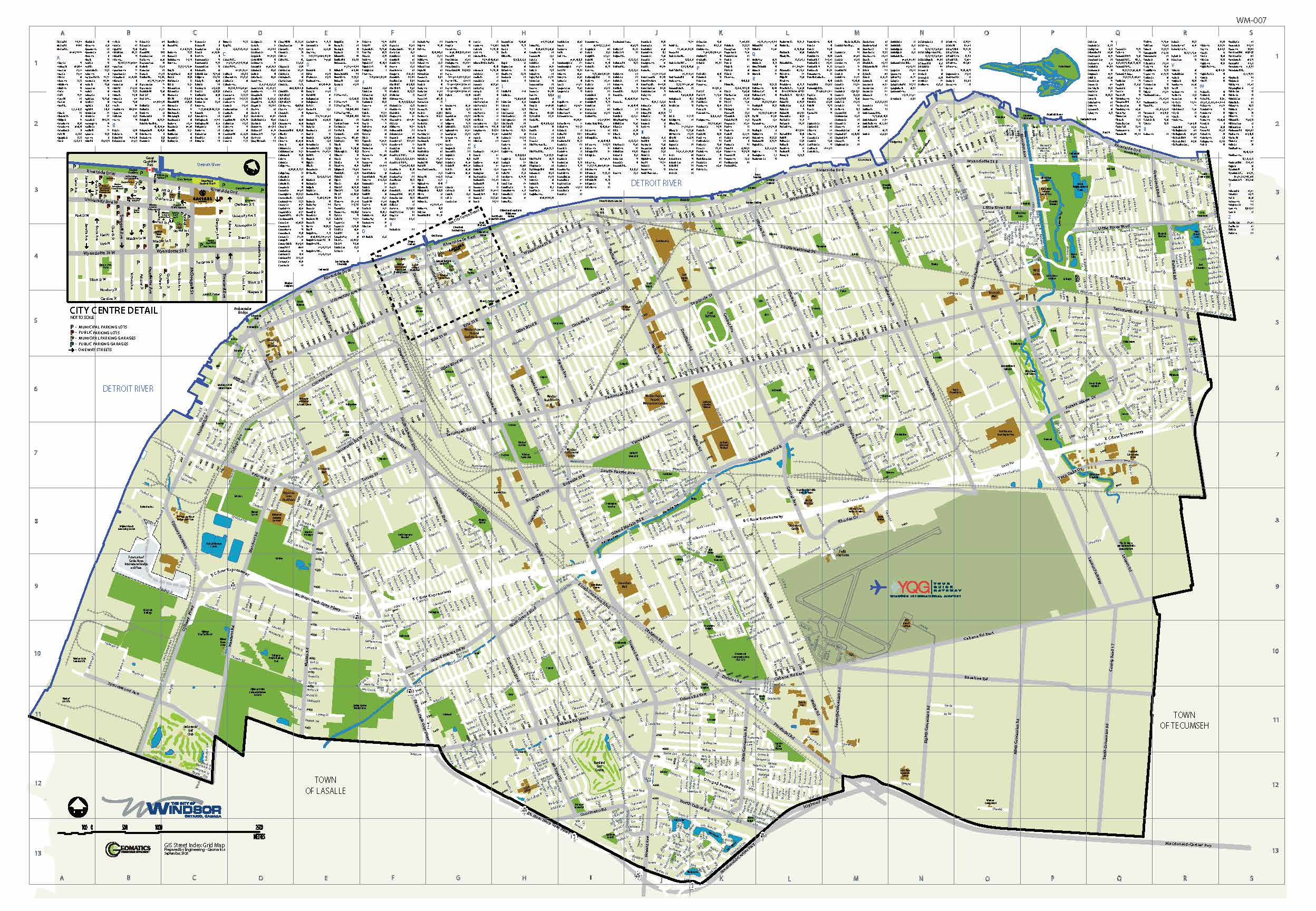 WM-007 Street Index Map Thumbnail